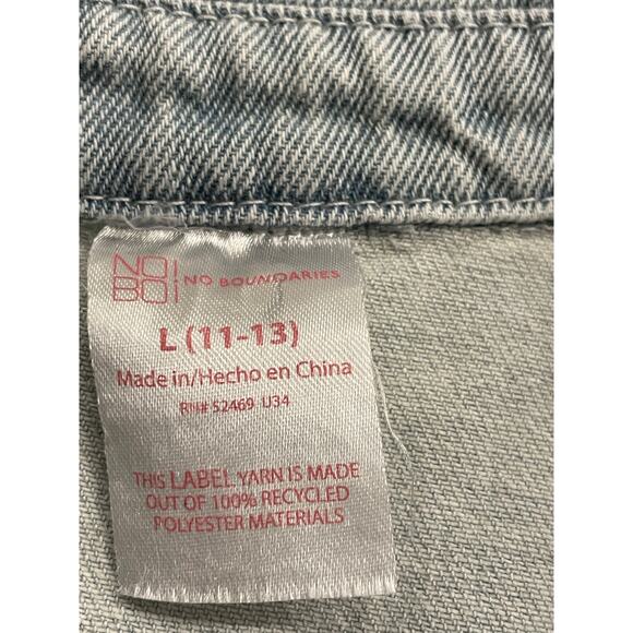 NWT NoBo  Cropped Jean shirt or jacket JR 11-13 - Picture 3 of 10